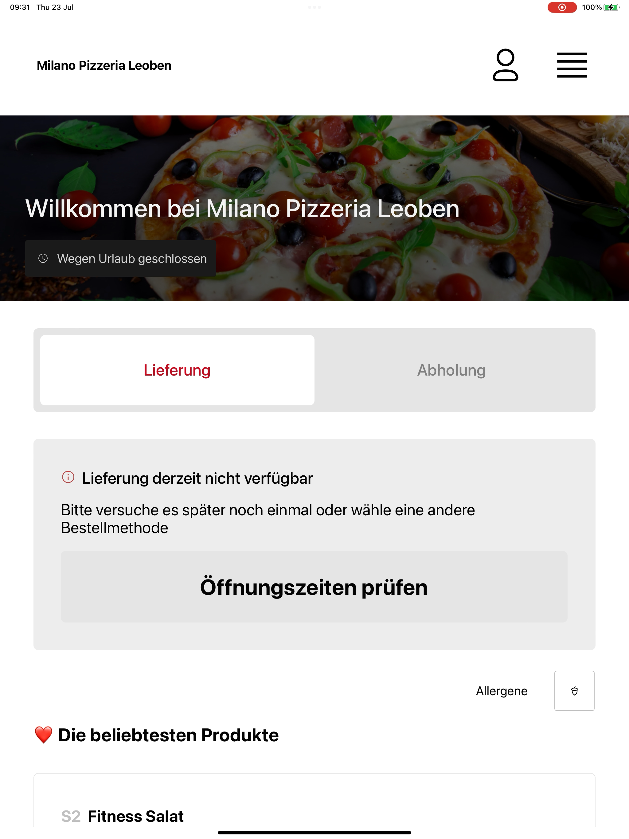 Milano Pizzeria Leoben screenshot 6