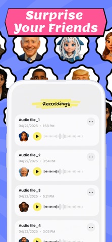 Funny Sounds: Voice Changer Screenshot 2 of 4