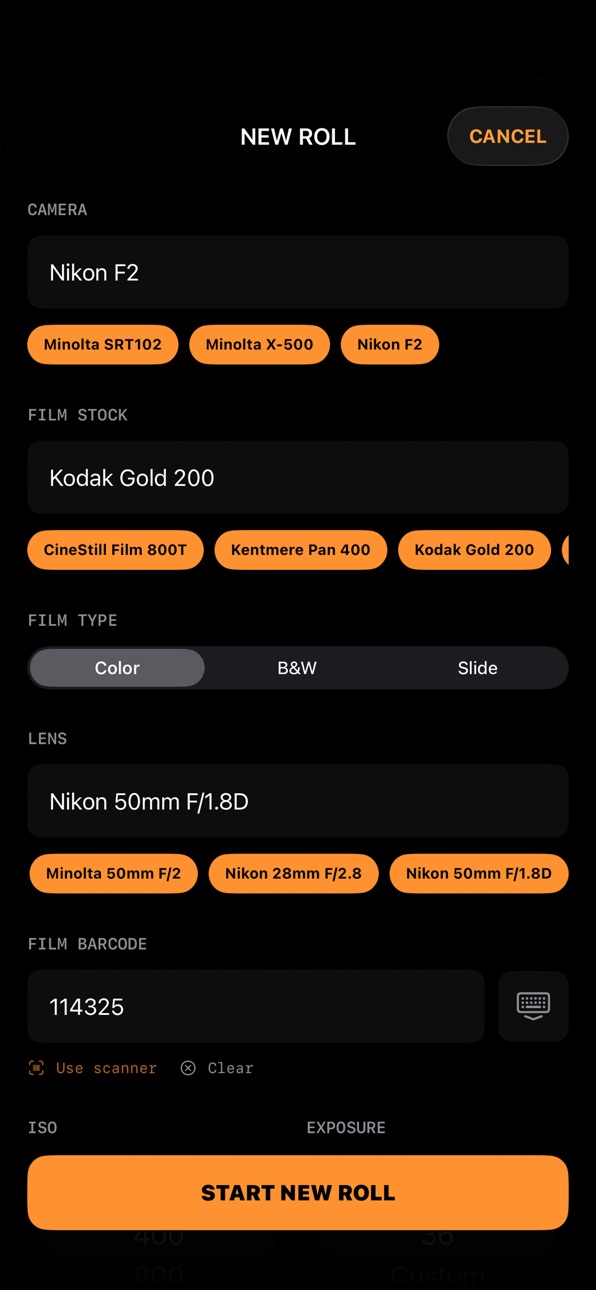 iPhone screenshot