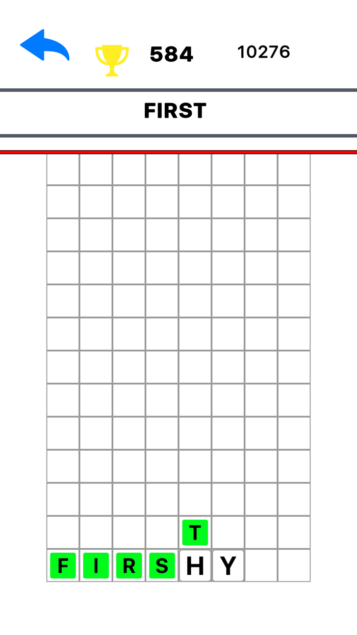 Falling Words Word Puzzle