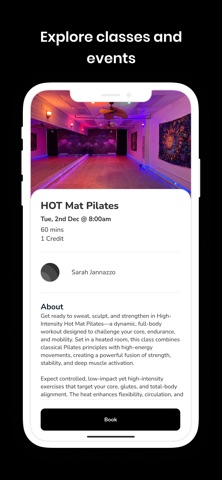 LUNA SOL YOGA & WELLNESS iPhone screenshot