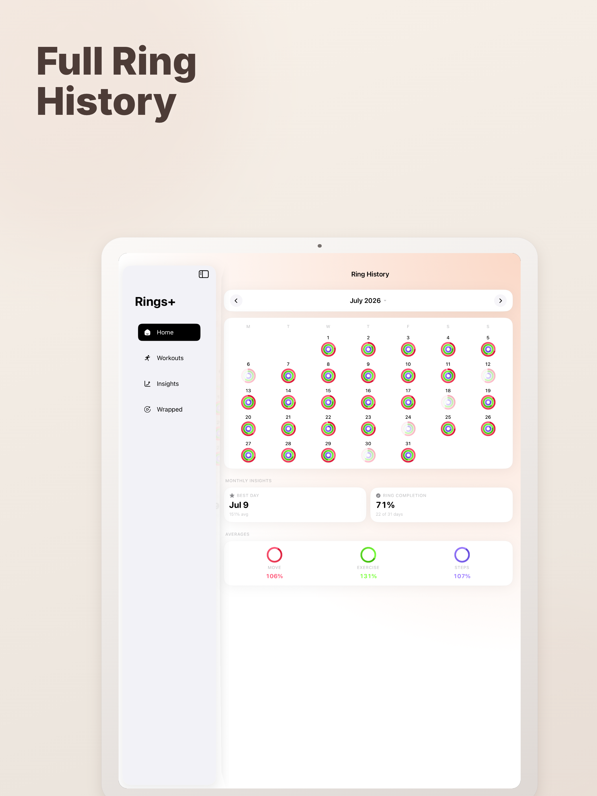 Rings+: Activity Rings screenshot 12
