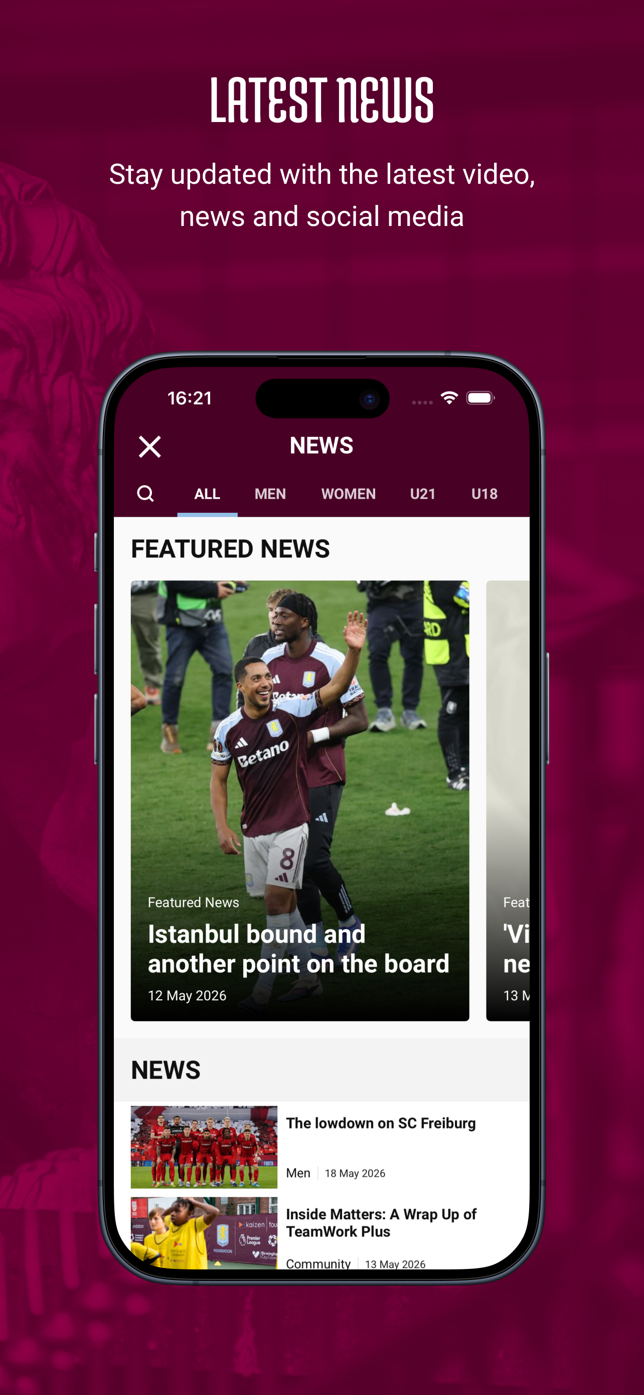 Aston Villa FC screenshot 4