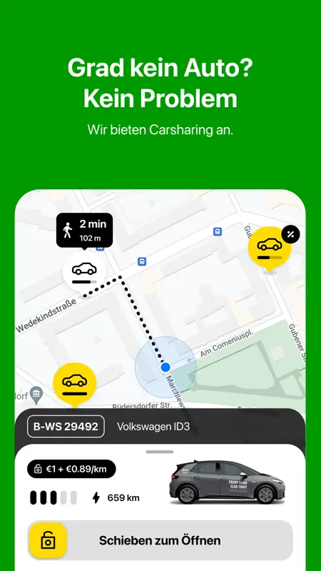 Europcar: Mieten & Carsharing screenshot 4 of 6