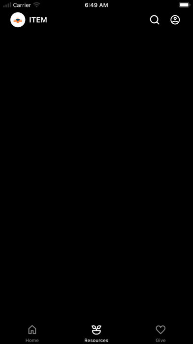ITEM Ministries Screenshot