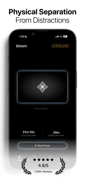 Bloom - Conquer Screen Time screenshot 1