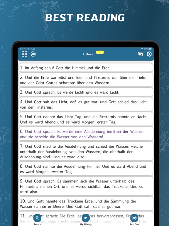 Screenshot #5 pour Elberfelder Bibel - offline
