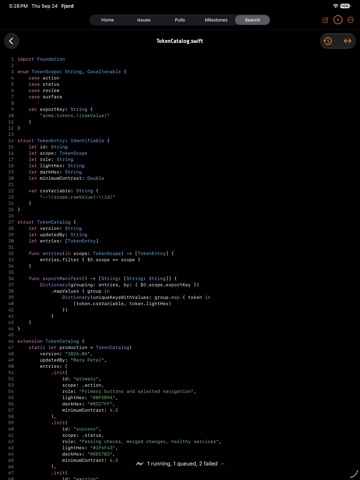 Fjord Mobile iPad screenshot 4