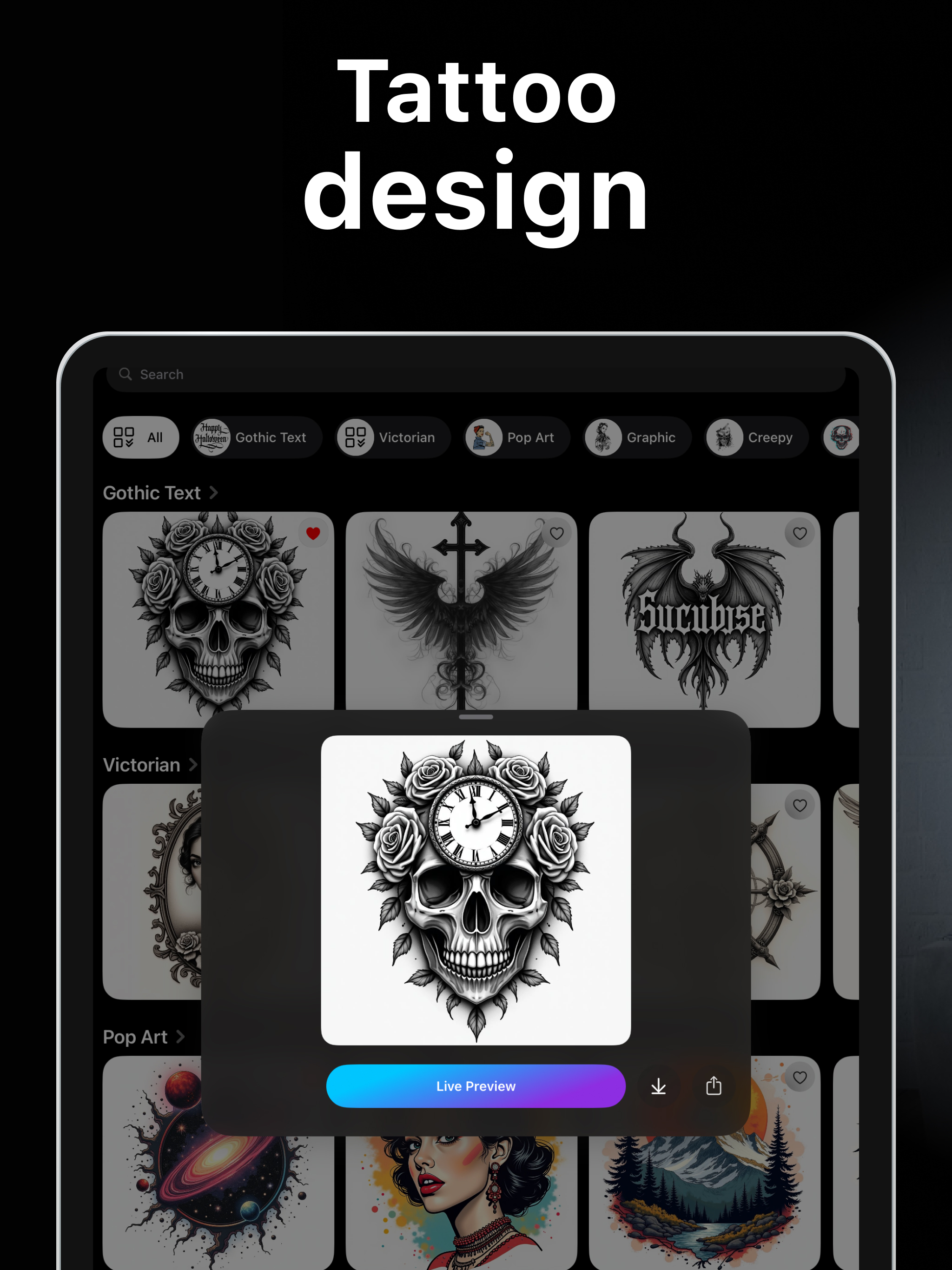 Tattoo Generator • INK MASTER screenshot 17
