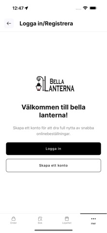 Bella lanterna app screenshot