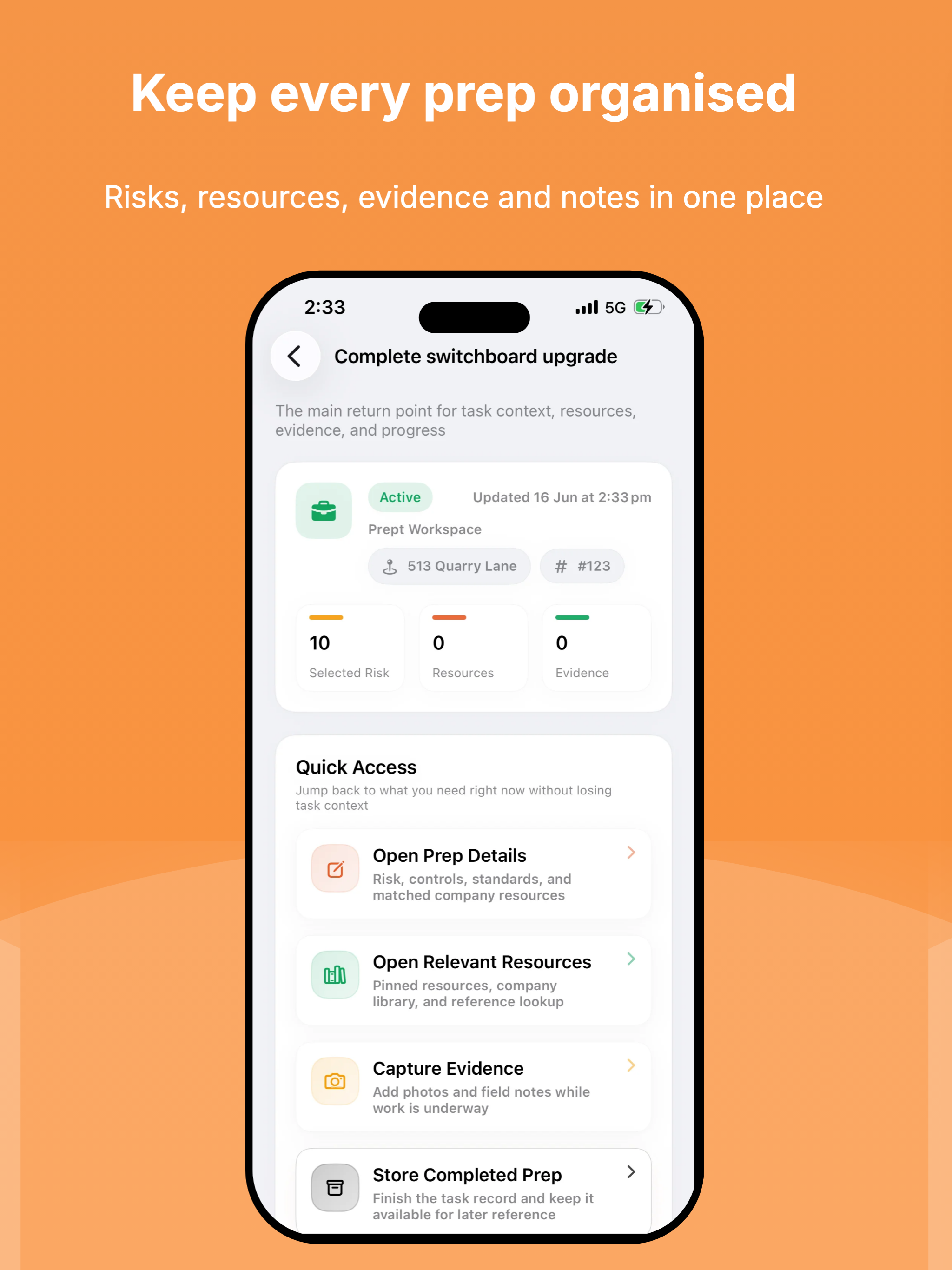 Prept Workspace screenshot 12