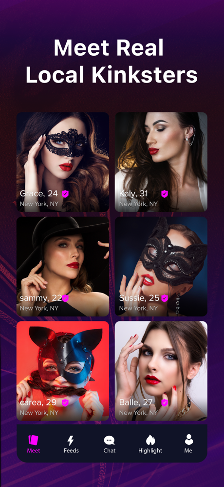 Kinkoo: Kink, Fet BDSM Dating screenshot 2