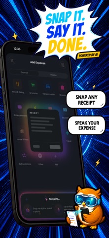 Money Flowl - Expense Tracker iPhone screenshot
