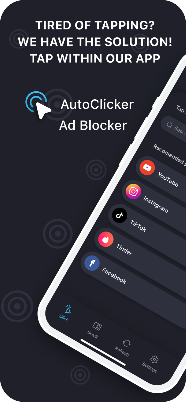 Auto Clicker & Ad Blocker screenshot 1