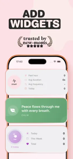 Contraction Timer - Tracker 9m iPhone Ekran Görüntüsü 3