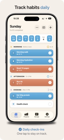 Habitios – Habit Tracker iPhone screenshot