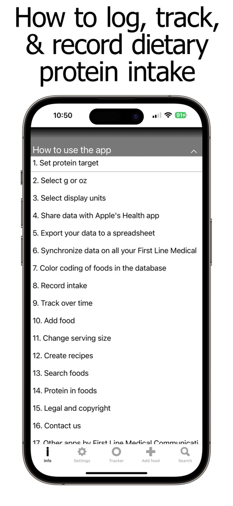 Protein Counter and Tracker - App de Salud y forma física | MWM