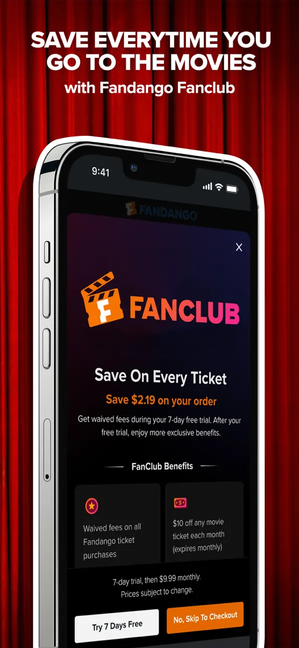 #4. Fandango - Get Movie Tickets (iOS) 来自: Fandango