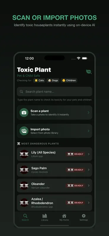 ToxiPlant: Toxic Plant Scanner screenshot 1 of 5