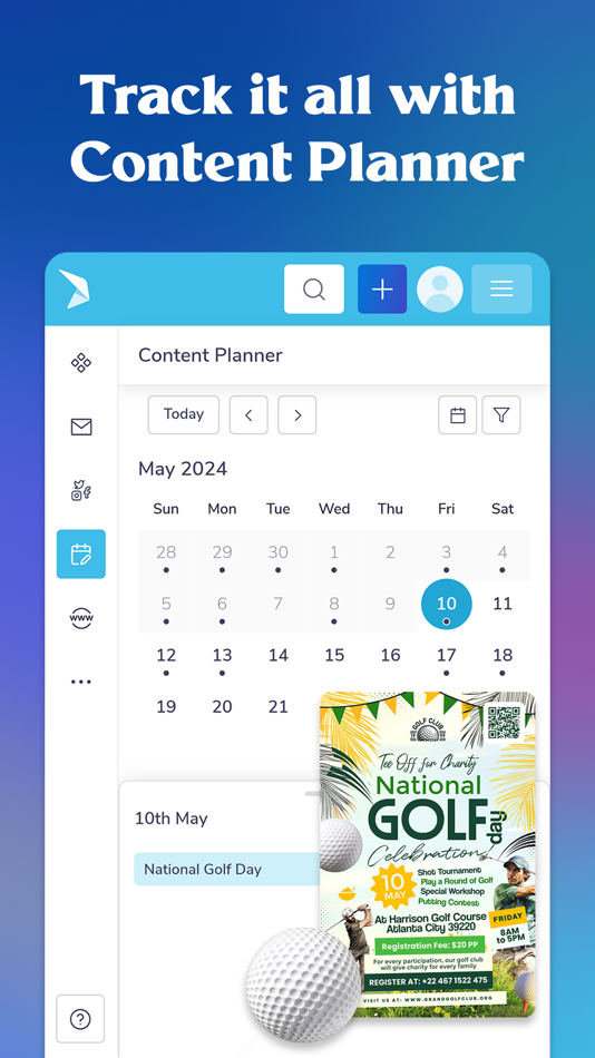 #8. PosterMyWall: Design & Promote (iOS) By: PosterMyWall