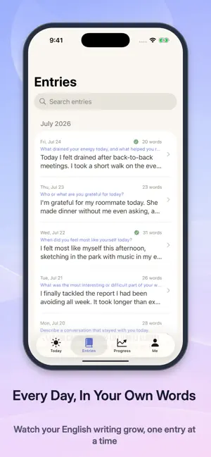 AI English Diary Coach screenshot 2