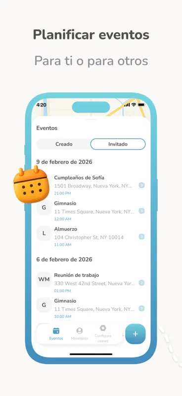 Localizador Familia: PinEvent screenshot 3 of 5