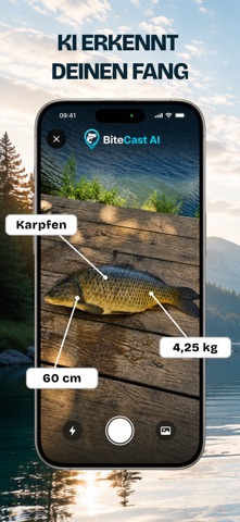BiteCast: Fish AI & Angeln Screenshot 1 of 5