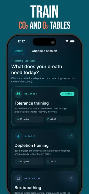 Freediving Apnea Exercise screenshot 2