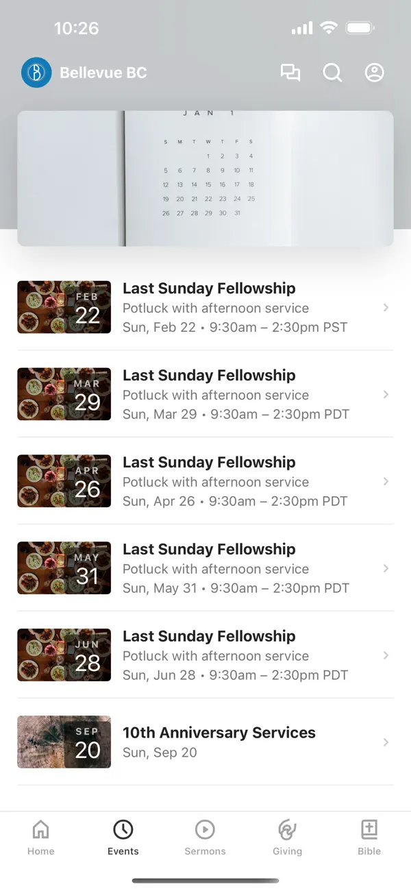 Screenshot #2 pour Bellevue Baptist