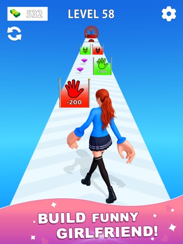 Build a Girlfriend iPad screenshot