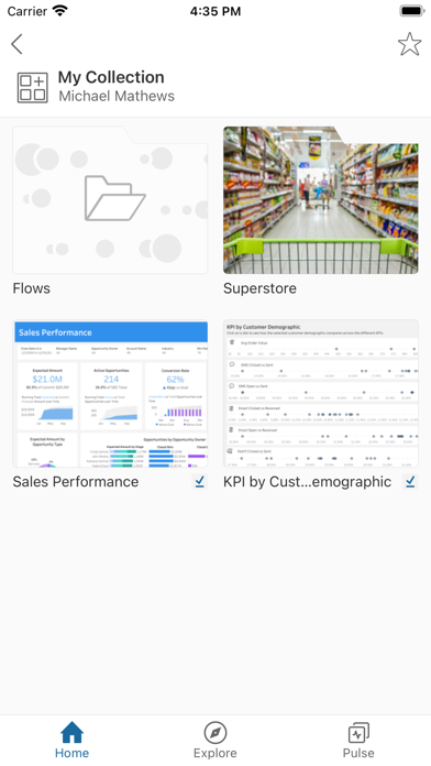 Tableau Mobile for Intune iPhone screenshot 6 - Business app