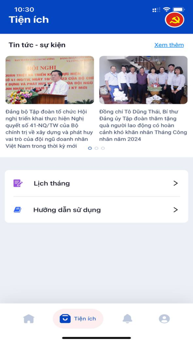 Sổ tay Đảng viên VNPT Screenshot