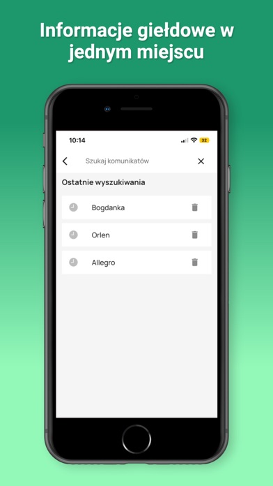 Screenshot #3 pour inwesto24 – Giełda GPW