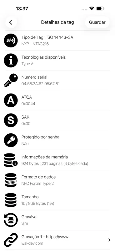 NFC Tools screenshot 2 of 9