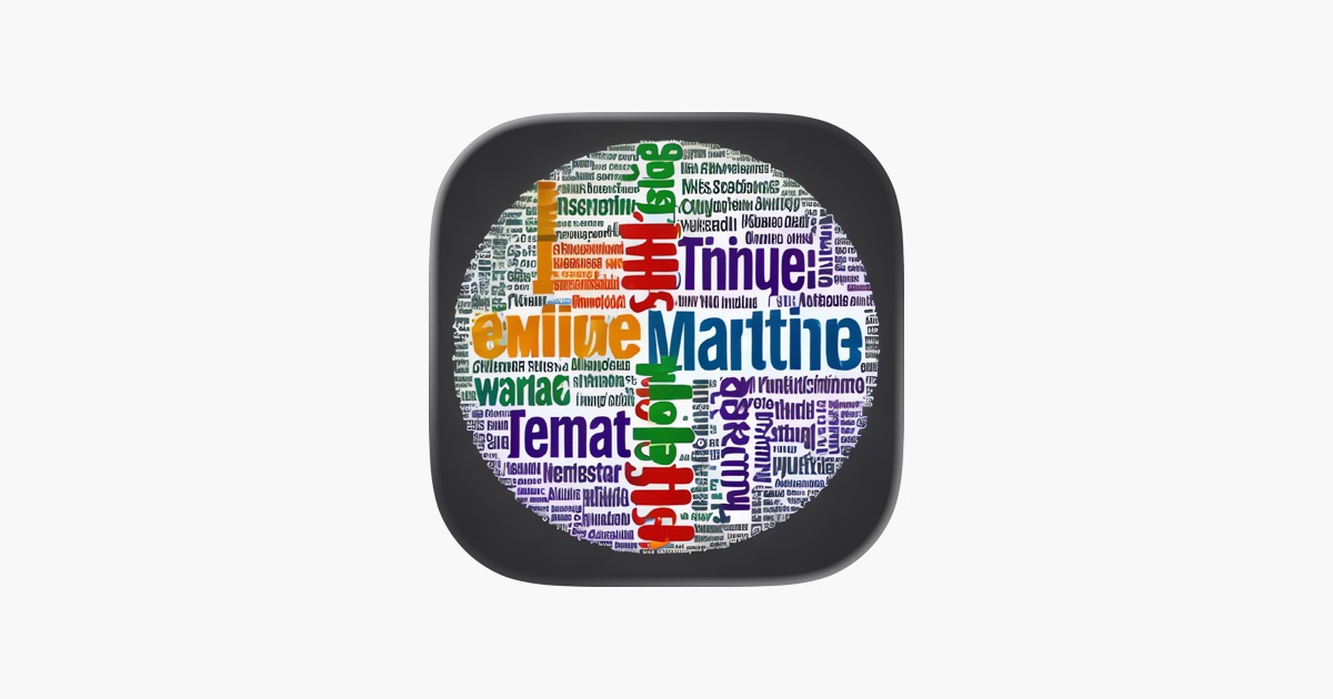 ‎WordCloudMaster: Word Cloud App - App Store