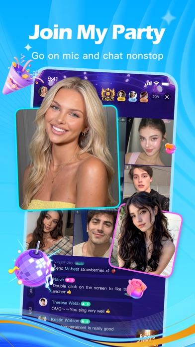 Screenshot #2 pour Niki Live - Live Stream&Party