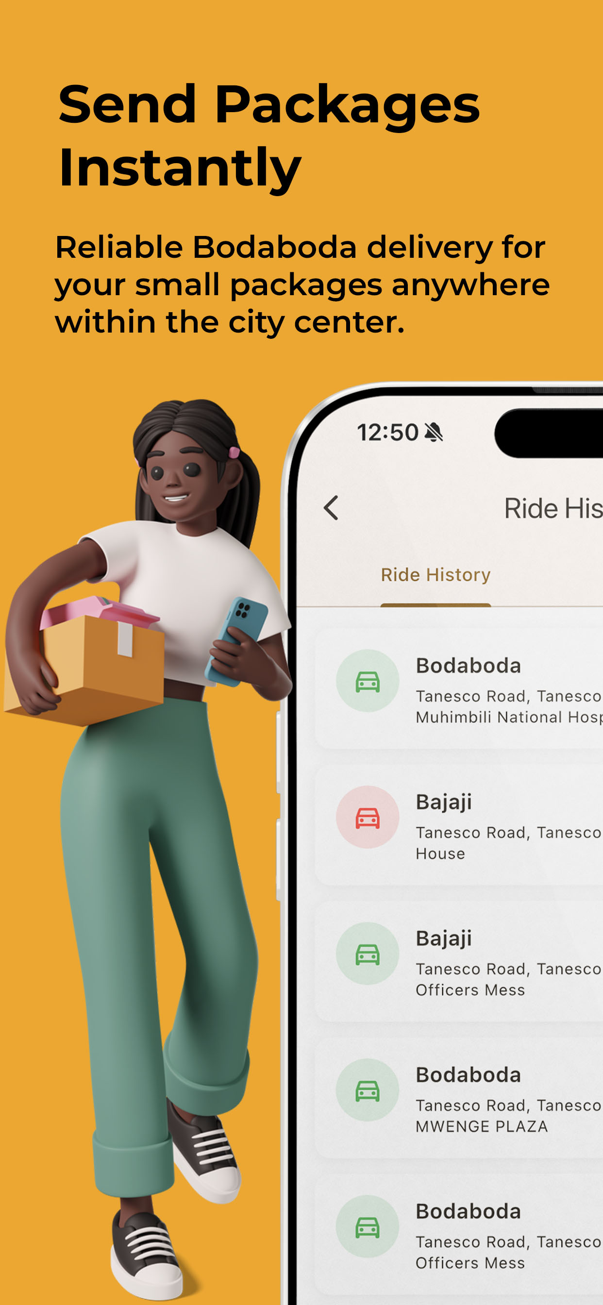 Go Ride Tanzania screenshot 5