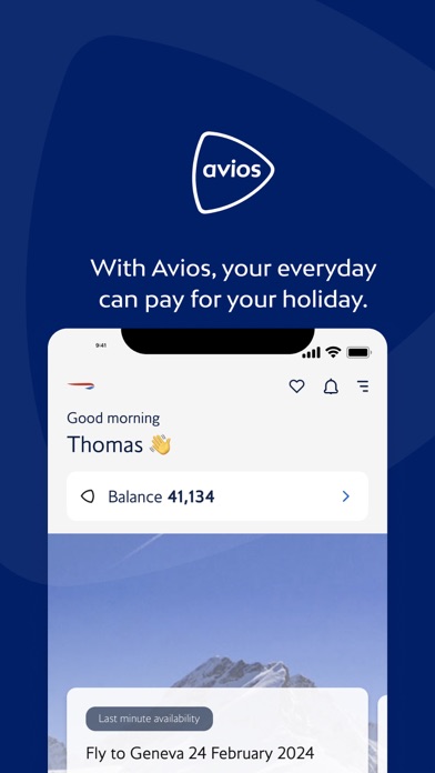 Avios Screenshot