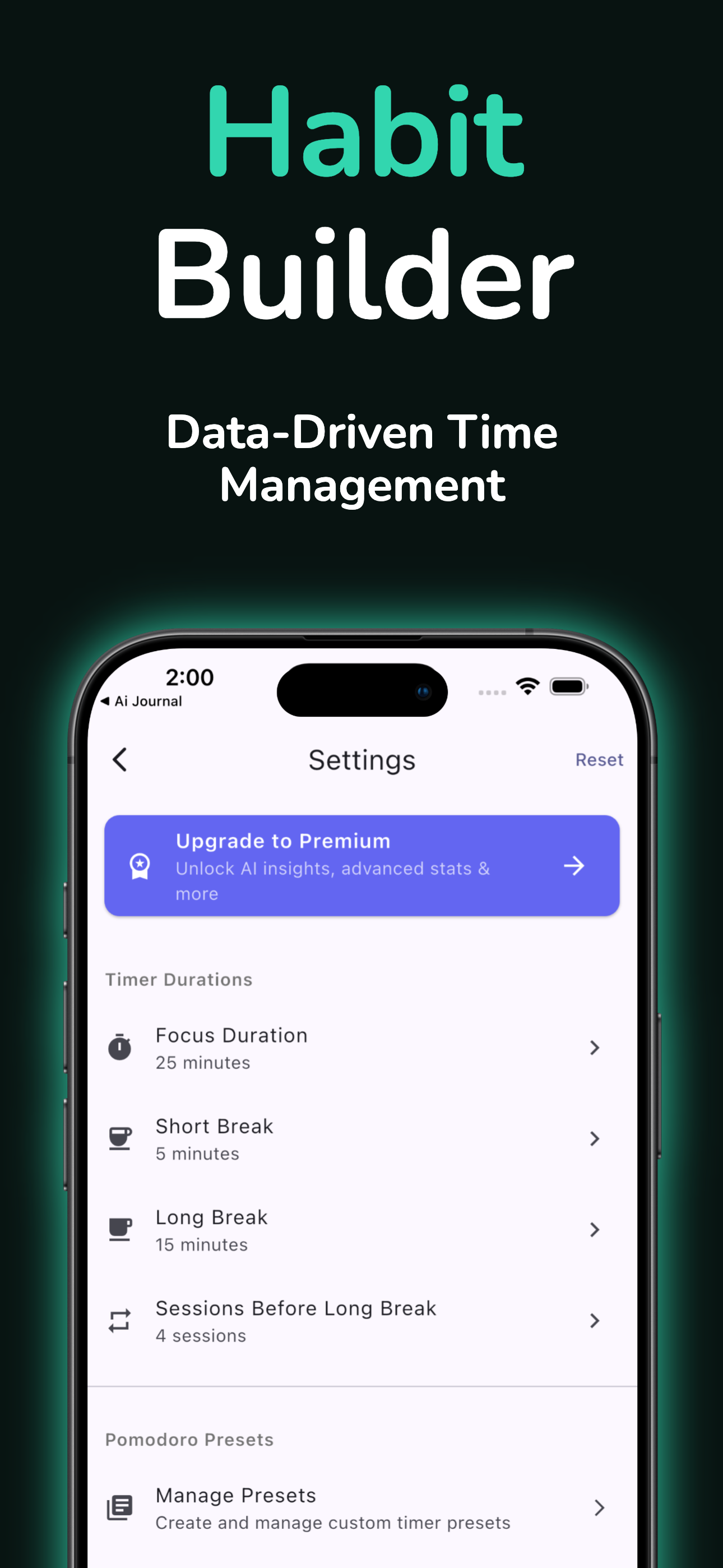 Focus Timer & Task Manager screenshot 3
