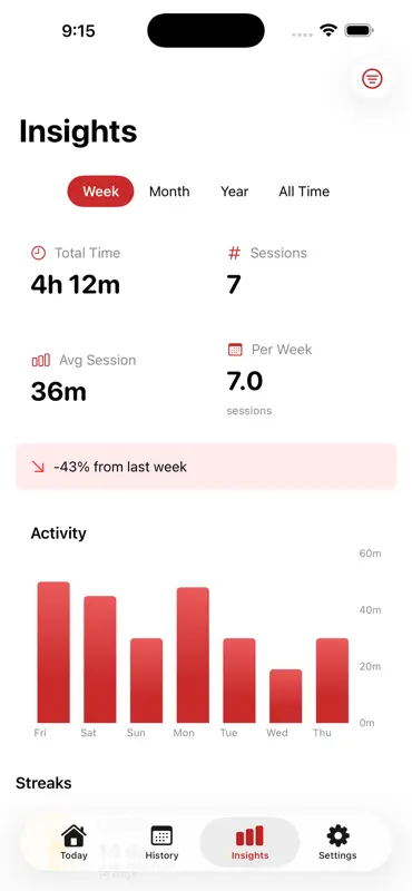 Violin Practice Log screenshot 3 of 4