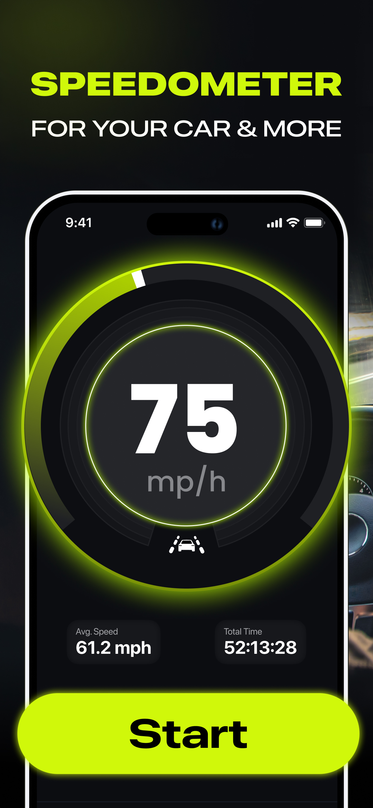 Speedometer MPH – GPS Odometer