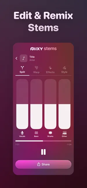 Mixy Stems screenshot 1