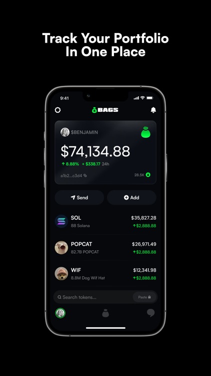 BAGS: Trade Crypto & Memes screenshot-5