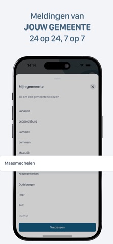 Mijn StadsApp screenshot