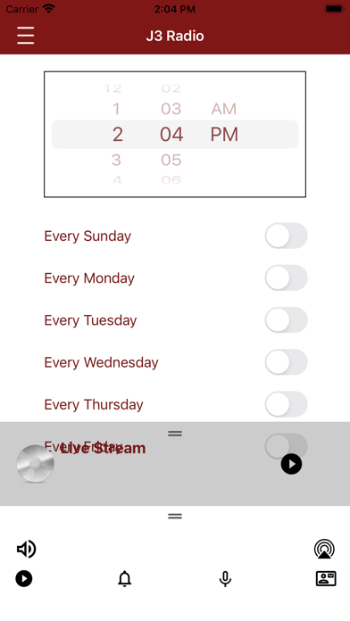 J3 Radio iPhone screenshot 4 - Entertainment app