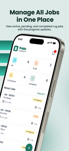 Ruggy: Rug Cleaning Software screenshot