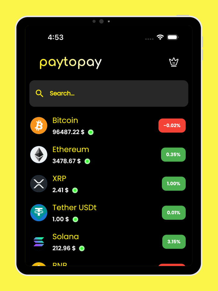 Paytopay - Crypto Signals AI