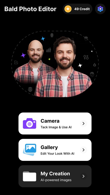 AI Bald Camera Photo Editor screenshot-3