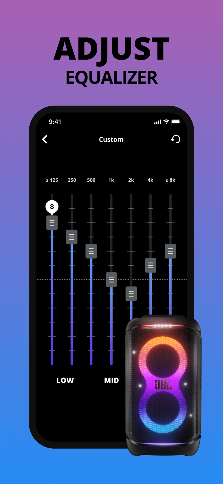 JBL PartyBox iphone screenshot 3