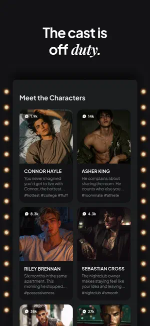 Backstage: AI Boyfriend Chat screenshot 3